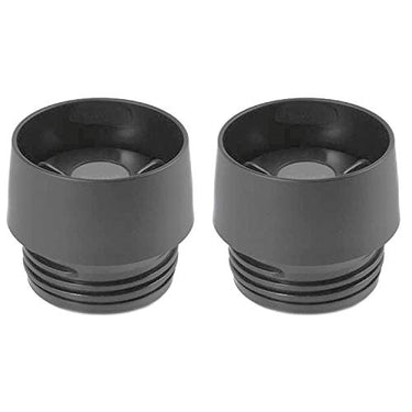 EMSA, Edelstahl 513857 Travel Mug Ersatzdeckel für Thermobecher 0,36 Liter & 0,5 Liter, schwarz (2 Stück) im Sale